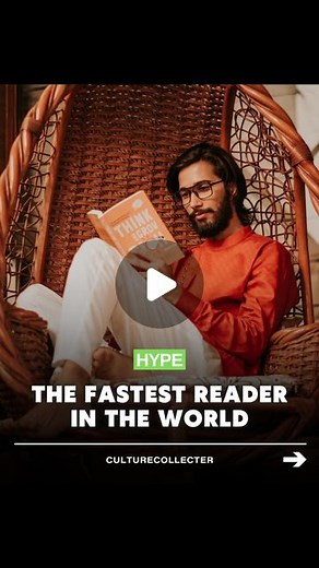 Culture Collecter on Instagram: "The Fastest Reader in the World 🤣 In actual fact, Howard Berg is considered the fastest reader in the world. "The Guinness World Record Book" recognized Berg in 1990 for his ability to read more than 25,000 words per minute and write more than 100 words per minute. Not this man. 😭 Watch till the end. 💁‍♀️"