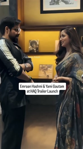 98K views · 3.8K reactions | #EmraanHashmi & #YamiGautam conversation before #Haq trailer launch event | Emraan Fever | Facebook