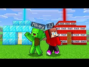 Mikey and JJ Choose the Right House in Minecraft (Maizen)