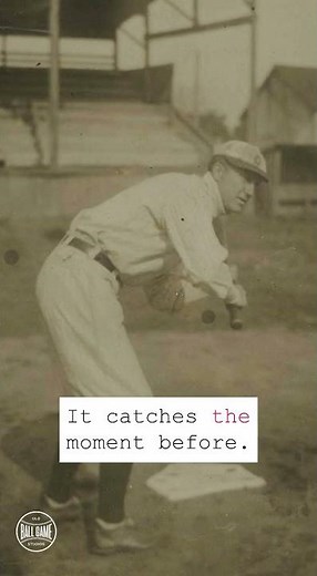 A Deadball Legend, Frozen Before the Swing
