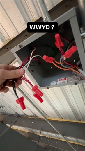 @electric_vibes_only_ on Instagram: "What your official answer, and can anyone put up a code reference ? #electrician #sparky #union #ibew #wiring #commercial #electrical #nec"