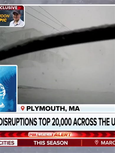 Extreme Low Visibility During Historic Blizzard in Plymouth