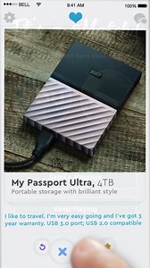 204K views · 108 reactions | Finding the perfect match in romance isn’t always easy. Fortunately, finding the perfect storage match is! The My Passport Ultra drive’s stylish design makes a great impression and comes with added perks such as password protection, automatic backup and the trusted reliability everyone’s after. | WD | Facebook