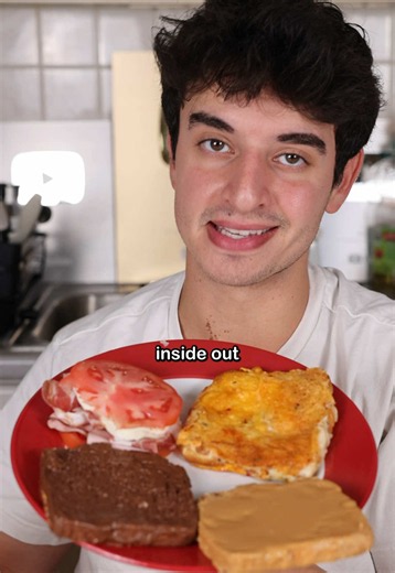 Making sandwiches inside out | Making A Sandwich