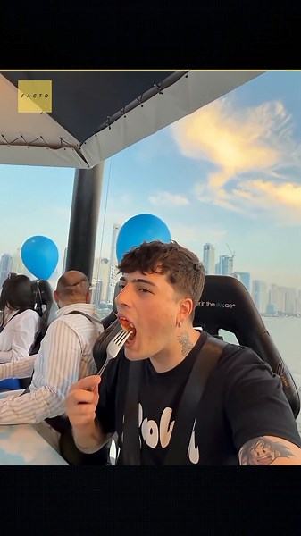 Would You Try This Dangerous Restaurant? 😱 #shorts #factoms #facts