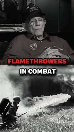 A WW2 Marine Explains Flamethrower Combat