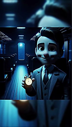 The train arrived at 1 AM😱. #HorrorStories #GhostTrain #AnimatedHorror #CreepyPasta #Mystery