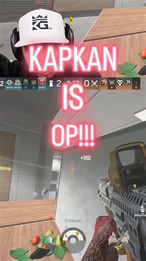 KAPKAN IS OP!!! #rainbowsixsiege #rainbowsix #r6 #r6s #gaming