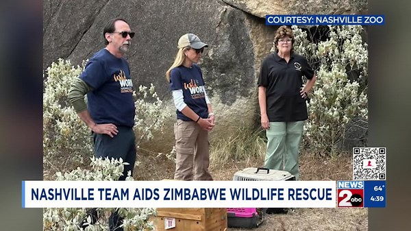 Nashville team aids Zimbabwe wildlife rescue