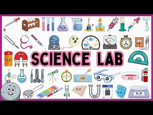 56 Science Laboratory Equipment Names for Kids - Learn Lab Equipment for Children