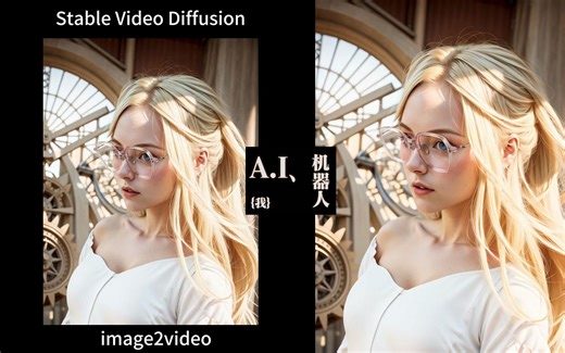 AIGC视频SD开源实测StableVideoDiffusion(SVD)-image2video 图片到视频