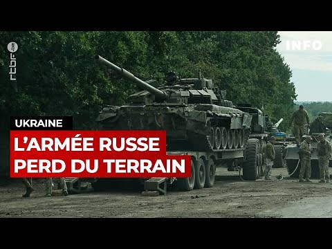 Guerre : l'Ukraine récupère 500km² de territoire face à l'armée russe - JT RTBF
