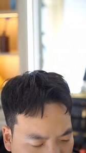 M型额头可以试试这样的刘海#懂你的发型师 #根据脸型设计发型 #男生烫发发型推荐 #你的脸型适合什么发型