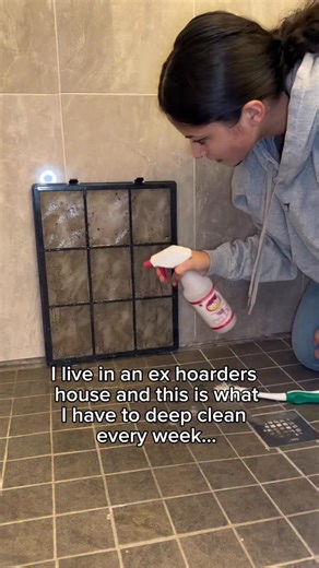 I live in an ex hoarders house and this is what I have to deep clean every week… #cleaning #deepcleaning | Quick’n Brite All Purpose Cleaner
