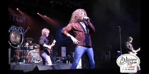 5.4K views · 25 reactions | Let's share some classic Rock and Roll with the Zed-Leppelin boys. | Le Musique Room and Summerfield Amphitheater | Facebook