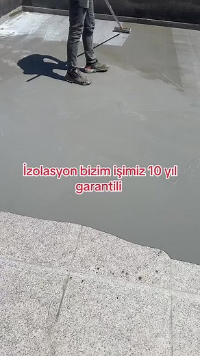 Rooftop Cement Application: 10 Year Guarantee