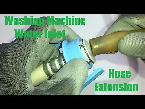 Washing Machine Water Inlet Hose/Pipe Extension (without cutting)
