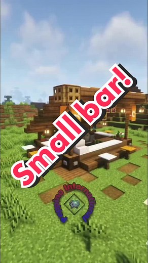 Creative Minecraft Mini Bar Designs and Ideas