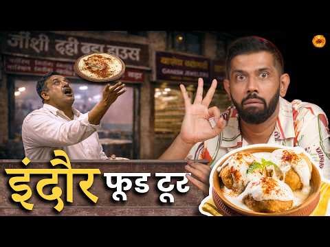 Street Food India | Indore food | Paratha| Dahi Vada | Sarafa Bazar | Bharat Food Tour | Sukirtg