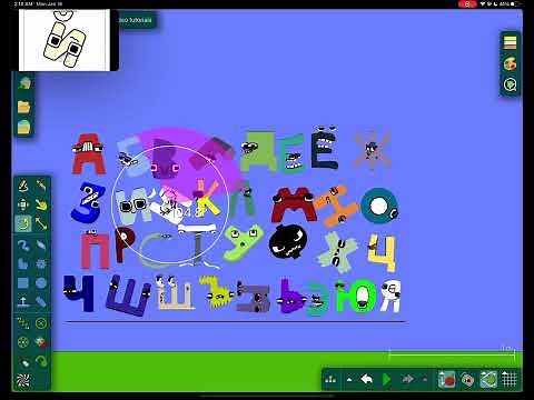 Russian alphabet lore band