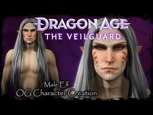 DRAGON AGE: THE VEILGUARD || Elf Male [Original Character #5] - Male Character Creation