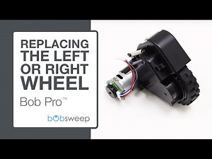 Replace the Left or Right Wheel | bObsweep Pro™