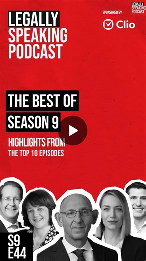 Season 9 Highlights: Best of Legally Speaking Podcast | Legally Speaking Podcast ™️ posted on the topic | LinkedIn