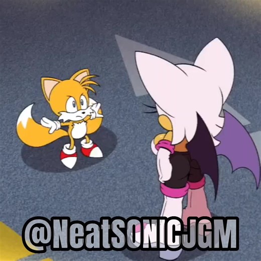 Dancing with Miles and Rouge the Bat