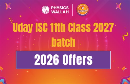 Uday ISC 11th Class 2027 Batch: Comprehensive Course Overview