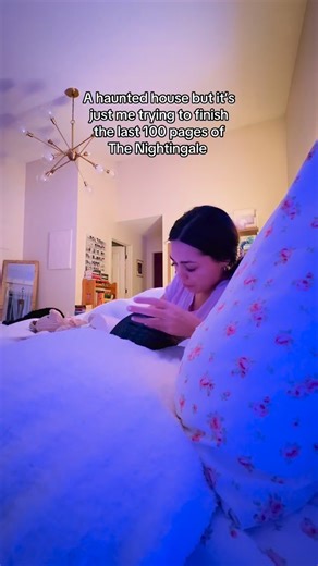 Traumatized to just turn the page 🥲 #thenightingale #kristinhannah #reading #sadbooks #crying | Makayla Samountry