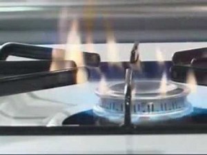 Soot or Yellow Flames on Open Cooktop Burners
