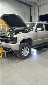 Transfer case going back into this Z71 Tahoe. #repairs #maintenance #transmissionservice