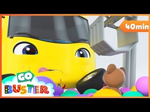 Buster's Toy Story (Claw Machine) | Go Buster | Baby Cartoon | Kids Video | ABCs and 123s