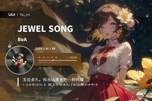 “无论多久，你永远像光芒一样闪耀。”丨《JEWEL SONG》_哔哩哔哩_bilibili
