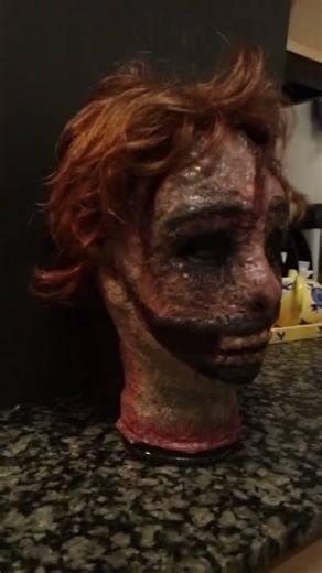 leather face victim mask. Texas chainsaw massacre! #leatherface #trendingshorts #shorts #horrormasks