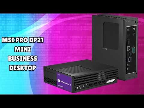 MSI PRO DP21 Mini Desktop | FULL REVIEW | Perfect Office Companion