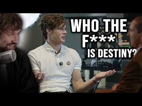 Clavicular Throws Destiny Off In Channel 5 Interview (and says what he thinks about him)