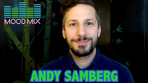 From a song that makes him laugh to his favorite song to sing in the shower, this is "Palm Springs" star Andy Samberg's Mood Mix. After the video, check out Andy's song picks on his Mood Mix playlist | The Late Show with Stephen Colbert