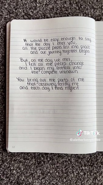 Writing a Long Love Letter: A Journey of Love and Support