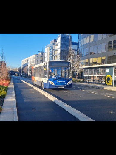 Loud Trident Bus Drowns Out Other Sounds