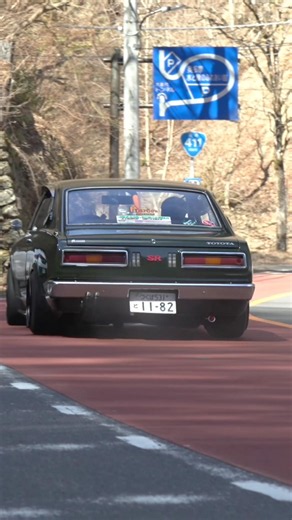 カリーナ、ブルーバード、オースター退場シーン。 #旧車 #奥多摩ダイサン #東京旧車会 #jdm