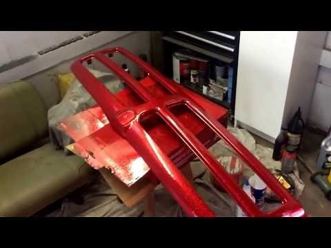 How to paint automotive metal Flake
