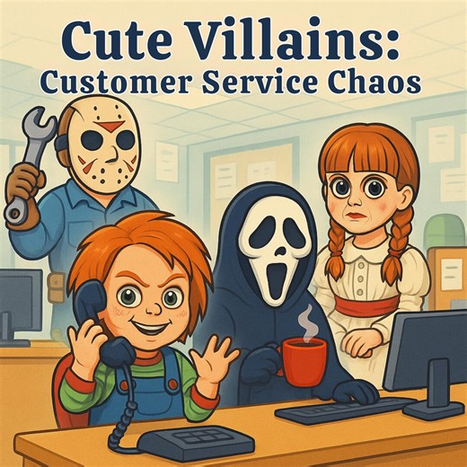 Cute Horror Villains Coloring Book PDF, Cute Horror Villains Coloring Pages for Teens & Adults, Cute and Cozy Coloring Pages for Adults, - Etsy