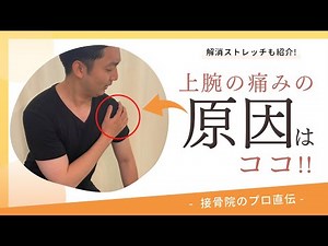 [Shoulder to Arm Pain: Bicipital Tendonitis] Stretches for Sharp Pain When Lifting Objects or Put...
