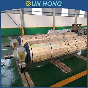 [Hot Item] Paper Machine Stainless Steel Suction Press Roll with Double Vacuum Chamber