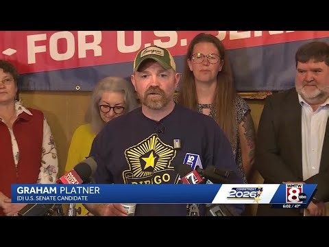 Graham Platner addresses Janet Mills' decision to drop out of Senate race