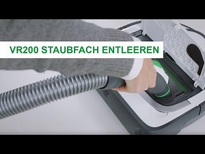Anleitung | VR200 Saugroboter: Staubfach entleeren