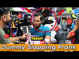 Mannequin Slapping Prank || Funny Slapping Prank || Our Entertainment