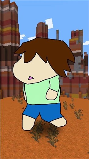 cowboy. anthropomorphic minecraft #shorts #minecraft #animationmemes