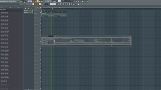 （asian rock）piano loop Am